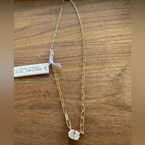 Rachel Zoe Sterling Silver Chain Necklace - Picture 1 of 6